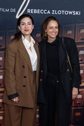Vie Privee Paris Film Premiere NB Rebecca Zlotowski and Anne Berest attends Vie Privee Paris Film Premiere at Pathe Palace on November 20, 2025 in Paris, France. Photo by Nasser Berzane ABACAPRESS.COM Paris France  Copyright: xBerzanexNasser ABACAx