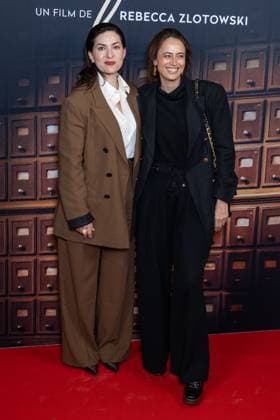 Vie Privee Paris Film Premiere NB Rebecca Zlotowski and Anne Berest attends Vie Privee Paris Film Premiere at Pathe Palace on November 20, 2025 in Paris, France. Photo by Nasser Berzane ABACAPRESS.COM Paris France  Copyright: xBerzanexNasser ABACAx