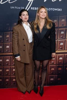 Vie Privee Paris Film Premiere NB Rebecca Zlotowski and Virginie Efira attends Vie Privee Paris Film Premiere at Pathe Palace on November 20, 2025 in Paris, France. Photo by Nasser Berzane ABACAPRESS.COM Paris France  Copyright: xBerzanexNasser ABACAx