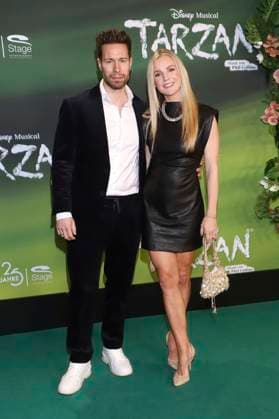 Jan Riecken und Kim-Sarah Brandts bei der Premiere des Disney Musicals Tarzan im Stage Theater Neue Flora. Hamburg, 20.11.2025