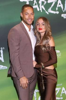 Andrej Mangold und Annika Jung bei der Tarzan Musical Premiere am 20.11.2025 im Stage Theater Neue Flora in Hamburg Tarzan Musical Premiere in Hamburg