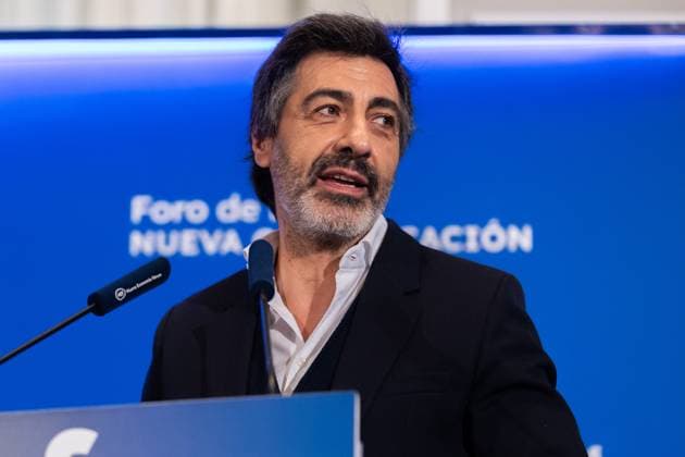 November 21, 2025, Madrid, Madrid, Spain: To believe that a novel is bad just because it is popular is disrespectful to the public, said JUAN DEL VAL, winner of the 2025 Planeta Prize, referring to the controversy surrounding his award in one of the most important literary competitions in the Spanish-speaking world. Madrid Spain - ZUMAl221 20251121_zip_l221_007 Copyright: xIgnacioxLopezxIsasmendix