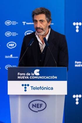 November 21, 2025, Madrid, Madrid, Spain: To believe that a novel is bad just because it is popular is disrespectful to the public, said JUAN DEL VAL, winner of the 2025 Planeta Prize, referring to the controversy surrounding his award in one of the most important literary competitions in the Spanish-speaking world. Madrid Spain - ZUMAl221 20251121_zip_l221_010 Copyright: xIgnacioxLopezxIsasmendix