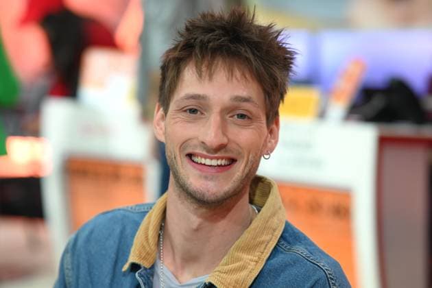 Moritz HANS, Sportkletterer, Portraet, Porträt, Portrait, Angeschnittenes Einzelbild, Einzelmotiv, 30. RTL Spendenmarathon Wir helfen Kindern , Fernsehen, 20.-21.11.2025 in Huerth, Deutschland,