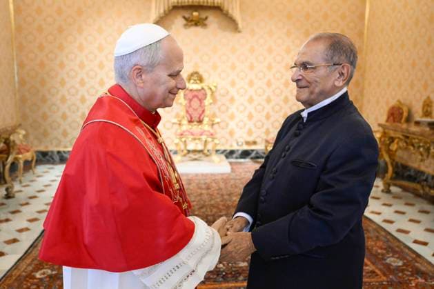 ITALY - POPE LEO XIV RECEIVES IN PRIVATE AUDIENCE HIS EXCELLENCY MR JOSE RAMOS HORTA, PREDISENT OF THE DEMOCRATIC REPUBLIC OF EAST TIMOR AT THE VATICAN - 2024 11 21 Italy, Rome, Vatican, 2025 11 21.Pope Leo XIV receives in private audience His Excellency Mr. Jose Ramos-Horta, President of the Democratic Republic of East Timor at the Vatican EDITORIAL USE ONLY - NO BOOKS Copyright: xVATICANxMEDIAx