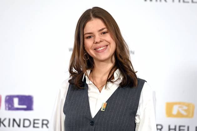 Ariana MUELLER, Müller, Moderatorin, Portraet, Porträt, Portrait, Angeschnittenes Einzelbild, Einzelmotiv, 30. RTL Spendenmarathon Wir helfen Kindern , Fernsehen, 20.-21.11.2025 in Huerth, Deutschland,