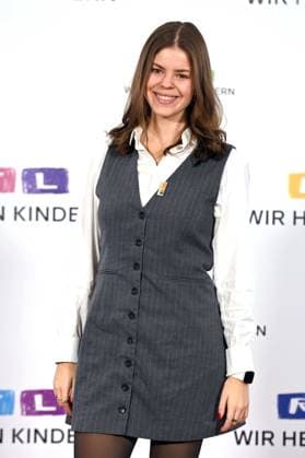 Ariana MUELLER, Müller, Moderatorin, Portraet, Porträt, Portrait, Angeschnittenes Einzelbild, Einzelmotiv, 30. RTL Spendenmarathon Wir helfen Kindern , Fernsehen, 20.-21.11.2025 in Huerth, Deutschland,