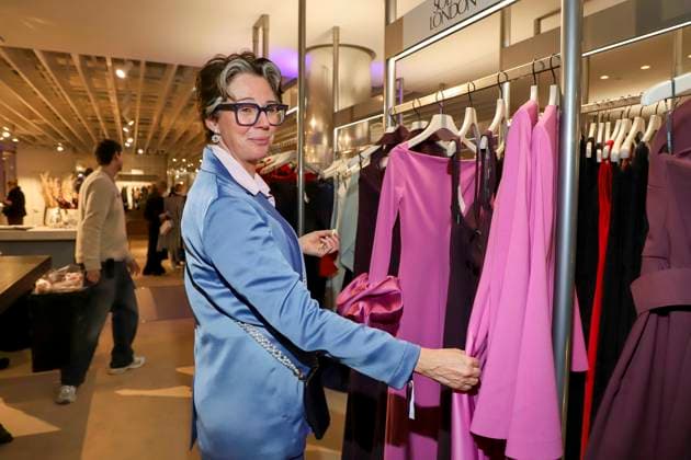 abb- Ildiko von Kürthy Kuerthy Autorin zu Gast bei der Christmas Shopping Night 2025 im Aksterhaus am 20.11.2025 in Hamburg Hamburg Deutschland