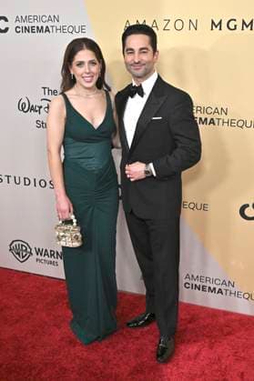 Natalie Qasabian und Sev Ohanian bei der 39. Verleihung der American Cinematheque Awards 2025 im Hotel Beverly Hilton. Beverly Hills, 20.11.2025