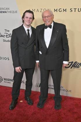 Sebastian Winkler und Irwin Winkler bei der 39. Verleihung der American Cinematheque Awards 2025 im Hotel Beverly Hilton. Beverly Hills, 20.11.2025