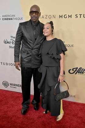 Mahershala Ali mit Ehefrau Amatus Sami-Karim bei der 39. Verleihung der American Cinematheque Awards 2025 im Hotel Beverly Hilton. Beverly Hills, 20.11.2025