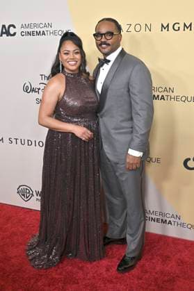 Zinzi Evans mit Ehemann Ryan Coogler bei der 39. Verleihung der American Cinematheque Awards 2025 im Hotel Beverly Hilton. Beverly Hills, 20.11.2025