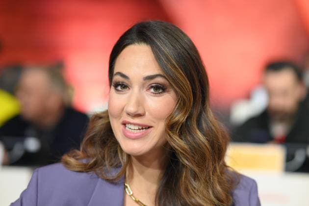 Sabrina ILSKI, Moderatorin, Portraet, Porträt, Portrait, Angeschnittenes Einzelbild, Einzelmotiv, 30. RTL Spendenmarathon Wir helfen Kindern , Fernsehen, 20.-21.11.2025 in Huerth, Deutschland,