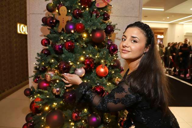 Susianna Kentikian bei der 15. Alsterhaus Christmas Shopping Night 2025 im Alsterhaus. Hamburg, 20.11.2025