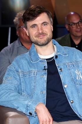 Phil Laude bei der Aufzeichnung der NDR Talk Show im NDR Fernsehstudio Lokstedt. Hamburg, 21.11.2025