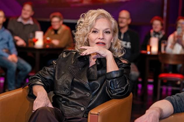 MDR - Riverboat. Sängerin und Moderatorin Ina Müller anläßlich der Aufzeichnung der MDR - Talkshow Riverboat am 21.11.2025 in der Mediacity Leipzig. 20251121ADO0101