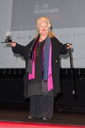 Torino Film Festival 2025, Opening Night - Awards Ceremony. Pictured: Hanna Schygulla  Copyright: xManuelexMangiarottix xipa-agency.netx xMangiarottix xD avanzox IPA_Agency_IPA68226353