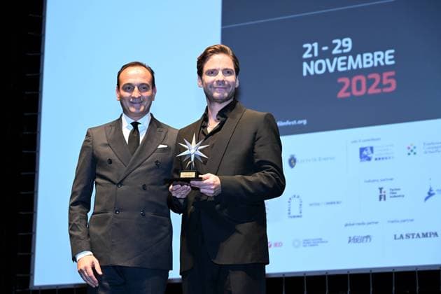 Torino Film Festival 2025, Opening Night - Awards Ceremony. Pictured: Daniel Bruehl  Copyright: xMaurizioxD Avanzox xipa-agency.netx xDxAvanzo xMangiarottix IPA_Agency_IPA68227230