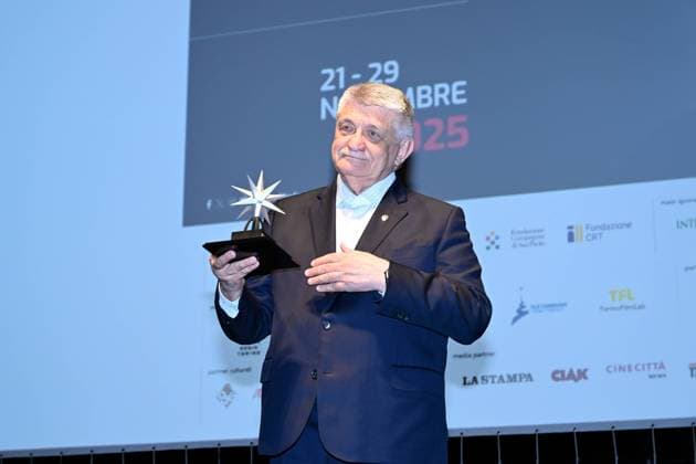 Torino Film Festival 2025, Opening Night - Awards Ceremony. Pictured: Alexander Sokurov  Copyright: xMaurizioxD Avanzox xipa-agency.netx xDxAvanzo xMangiarottix IPA_Agency_IPA68227268