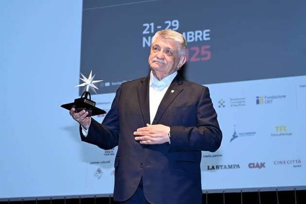 Torino Film Festival 2025, Opening Night - Awards Ceremony. Pictured: Alexander Sokurov  Copyright: xMaurizioxD Avanzox xipa-agency.netx xDxAvanzo xMangiarottix IPA_Agency_IPA68227271
