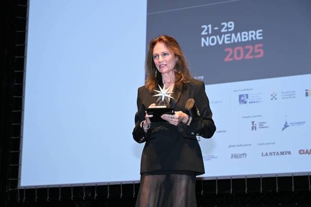 Torino Film Festival 2025, Opening Night - Awards Ceremony. Pictured: Jacqueline Bisset  Copyright: xMaurizioxD Avanzox xipa-agency.netx xDxAvanzo xMangiarottix IPA_Agency_IPA68227408