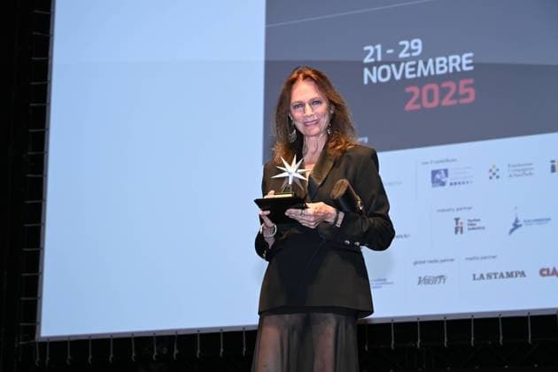 Torino Film Festival 2025, Opening Night - Awards Ceremony. Pictured: Jacqueline Bisset  Copyright: xMaurizioxD Avanzox xipa-agency.netx xDxAvanzo xMangiarottix IPA_Agency_IPA68227417