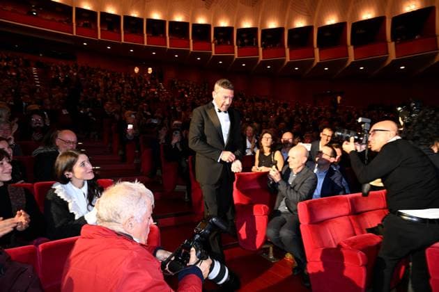 Turin Film Festival 2025, Opening Night - Awards Ceremony. Pictured: Antonio Banderas  Copyright: xMaurizioxD Avanzox xipa-agency.netx xDxAvanzo xMangiarottix IPA_Agency_IPA68227453