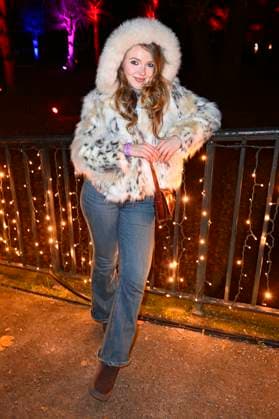 Marie von Bose bei der Eröffnung von Weihnachten im Tierpark 2025 am Schloss Friedrichsfelde im Tierpark Berlin. Berlin, 21.11.2025