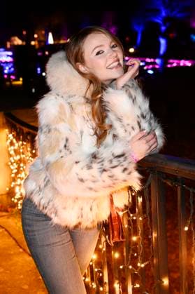Marie von Bose bei der Eröffnung von Weihnachten im Tierpark 2025 am Schloss Friedrichsfelde im Tierpark Berlin. Berlin, 21.11.2025