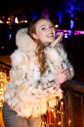 Marie von Bose bei der Eröffnung von Weihnachten im Tierpark 2025 am Schloss Friedrichsfelde im Tierpark Berlin. Berlin, 21.11.2025