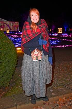 Enie van de Meiklokjes bei der Eröffnung von Weihnachten im Tierpark 2025 am Schloss Friedrichsfelde im Tierpark Berlin. Berlin, 21.11.2025