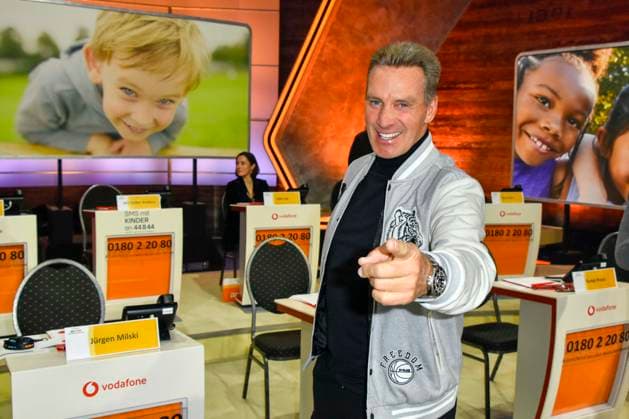 ABB Jürgen Juergen Milski zu Gast im RTL Studio beim Charity zum 30.Geburtstag des RTL Spendenmarathon - wir helfen Kindern bei RTL Deutschland am 21.11.2025 2.Spendentag in Koeln Deutz NRW Deutschland