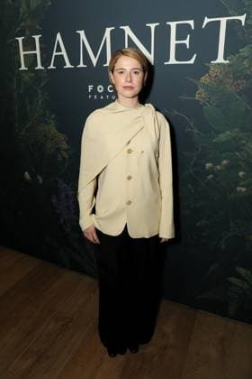 New York special screening of Focus Features Hamnet in select theaters Nov. 26th and Nationwide Dec 5th at The Whitby Hotel screening room Featuring: Jessie Buckly Where: New York, New York, United States When: 21 Nov 2025 Credit: Marion Curtis StarPix for Focus Features INSTARimages EDITORIAL USE ONLY. NOT FOR USE BY NEWSPAPERS BASED IN THE UK. Copyright: xx instar55286399