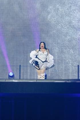 The Netherlands, 2025-11-20 22:49:13 NLD Amsterdam 20251120 - 5th edition of the Big Song Festival in Ziggo DomePictured: Miriana Conte  Copyright: xx x