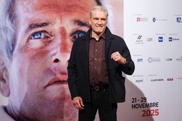43rd Torino Film Festival 2025 - Day 2 in Italy - 22 Nov 2025 Dolph Lundgren attends the photocall on Day 2 of the 43rd Turin Film Festival. Turin Italy Copyright: xDavidexDixLallax xSOPAxImagesx DDILALLA-8218