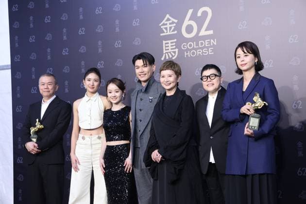 62nd Golden Horse Awards in Taipei TAIPEI, CHINA - NOVEMBER 22, 2025 - Hong Kong actor Will Or and American actress Caitlin Fang and Taiwanese female singer Joanne Attended the 62nd Golden Horse Awards Celebration Banquet in Taipei, China on November 22, 2025. Taipei Taiwan China  Copyright: xCFOTOx i1763914484567