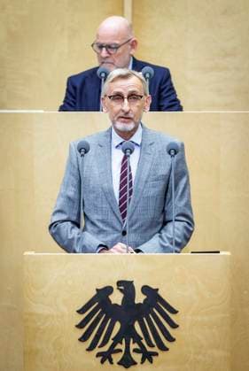 Armin Schuster, Saechsischer Staatsminister des Innern, aufgenommen im Bundesrat Berlin Berlin Deutschland Copyright: xThomasxKoehlerx