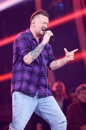 Ben Zucker in der ZDF-Musikshow Die Giovanni Zarrella Show live aus der Messe Offenburg. Offenburg, 22.11.2025
