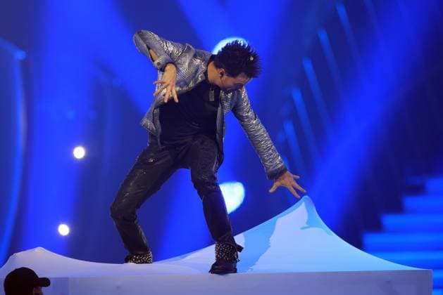Die Giovanni Zarrella Show - Wir sagen Dankeschön Die Ehrlich Brothers (Deutsches Zauberkünstler-Duo bestehend aus den Brüdern Andreas Ehrlich und Chris Ehrlich. Die Giovanni Zarrella Show. ZDF-Live Sendung vom 22.11.2025 in der Baden-Arena Offenburg unter dem Motto Wir sagen Dankeschön. Offenburg, Baden-Württemberg, Deutschland.