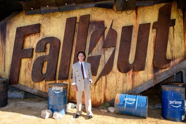 FALLOUT SEASON 2 LAUNCH, Cast member Walton Goggins poses for a photograph on the red carpet for the Australian premiere of Fallout Season 2, in Sydney, Monday, November 24, 2025. ( NO ARCHIVING SYDNEY NEW SOUTH WALES AUSTRALIA  Copyright: xBIANCAxDExMARCHIx 20251124148868704568