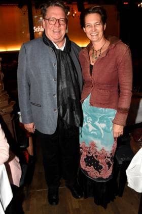 Helmut Schleich Kabarettist Mimi Lindner Muenchen 23.11.2025 Wirtshaus am Schlachthof -Narrhalla -Sigi Sommer Taler Kunst-Kabarettpreis Verleihung 2025 Foto Bernd Lindenthaler Muenchen