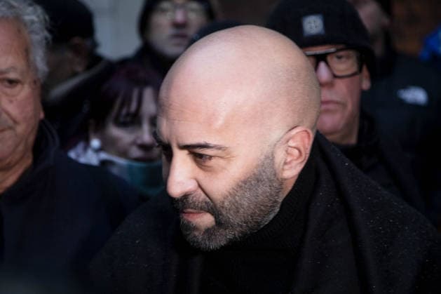 Milan, Ornella Vanoni s funeral in the church of San Marco in the Brera district. Pictured: Giuliano Sangiorgi  Copyright: xFrancescoxEnriquezx xipa-agency.netx xPoolxEmanuelexDexCarlixexFrancesx IPA_Agency_IPA68335863