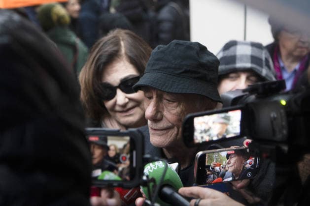 Milan, Ornella Vanoni s funeral in the church of San Marco in the Brera district. In the photo: Roberto Vecchioni.  Copyright: xFrancescoxEnriquezx xipa-agency.netx xPoolxEmanuelexDexCarlixexFrancesx IPA_Agency_IPA68336285