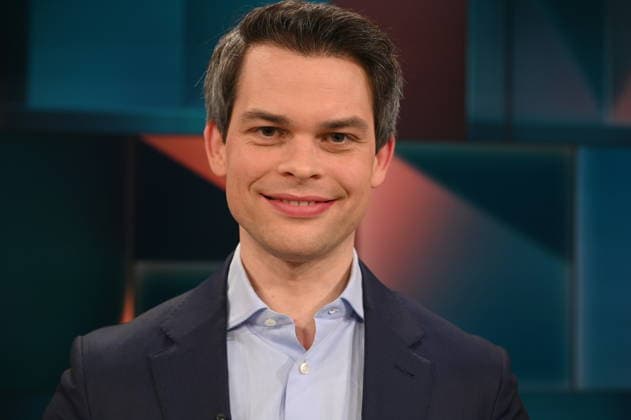 Politiker Christoph Ploß, CDU, Bundestagsabgeordneter und Koordinator der Bundesregierung für die maritime Wirtschaft, zu Gast in der ARD Talkshow Hart aber Fair mit dem Thema Rabattschlacht und Bestellwahn: Was ist der wahre Preis der Schnäppchen?