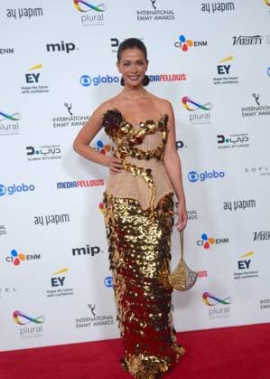 53rd International Emmy Awards NEW YORK, US - NOV 24: Carolina Miranda attends the 53rd International Emmy Awards Gala on Monday night, November 24, 2025, in New York City. Selcuk Acar Anadolu New York United States. Editorial use only. Please get in touch for any other usage.  Copyright: x2025xAnadoluxSelcukxAcarx