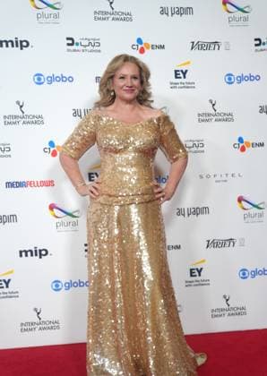 53rd International Emmy Awards NEW YORK, US - NOV 24: Swedish actress Maria Sid attends the 53rd International Emmy Awards Gala on Monday night, November 24, 2025, in New York City. Selcuk Acar Anadolu New York United States. Editorial use only. Please get in touch for any other usage.  Copyright: x2025xAnadoluxSelcukxAcarx
