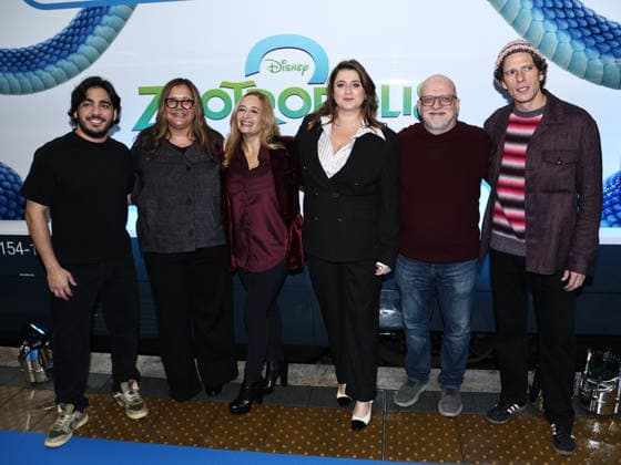Rome, Termini Station, photocall for the animated film Zootropolis 2. Pictured: Max Angioni, Yvett Merino, Ilaria Latini, Michela Giraud, Alessandro Quarta, and Matteo Martari.  Copyright: xMarcoxProvvisionatox xipa-agency.netx xLandi Provvisionatox IPA_Agency_IPA68362011