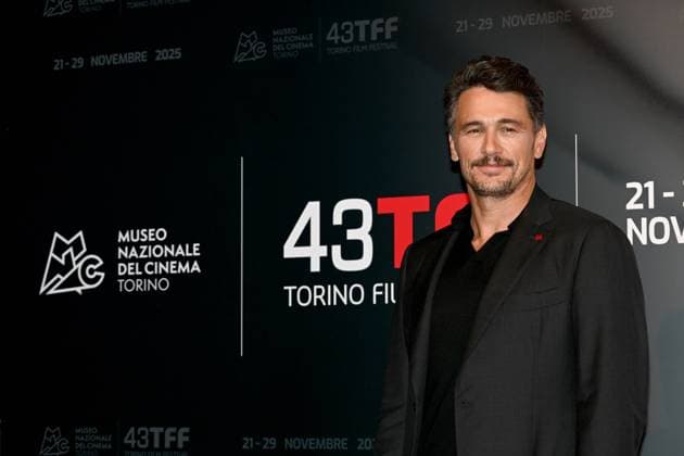 43rd Turin Film Festival 2025, Day 4 - Photocall 127 Hours. Pictured: James Franco  Copyright: xMaurizioxD Avanzox xipa-agency.netx xDxAvanzo xMangiarottix IPA_Agency_IPA68362213