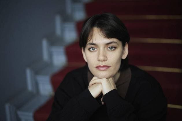 Schauspielerin Ella Rumpf ** NUR FÜR REDAKTIONELLE ZWECKE ** EDITORIAL USE ONLY **<p>Die Schauspielerin Ella Rumpf im Rahmen eines Pressetermins anlässlich ihres neuen Films 15 Liebesbeweise. Deutschland Berlin Berlin Copyright: JörgxCarstensen