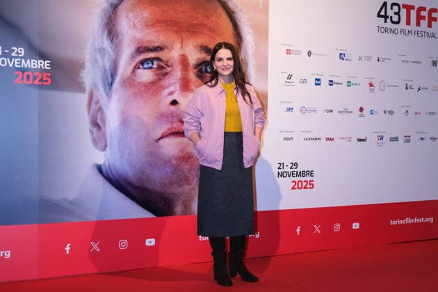 43rd Torino Film Festival 2025 - Day 5 in Italy, 25 November 2025 Juliette Binoche attends during the 43rd Torino Film Festival 2025 on November 25, 2025 in Turin, Italy., Credit:Davide Di Lalla - Unicode Images Avalon Italy, Turin, Museum of Radio and Television,  Copyright: xDavidexDixLallax-xUnicodexImagesx xAvalonx 1054564899